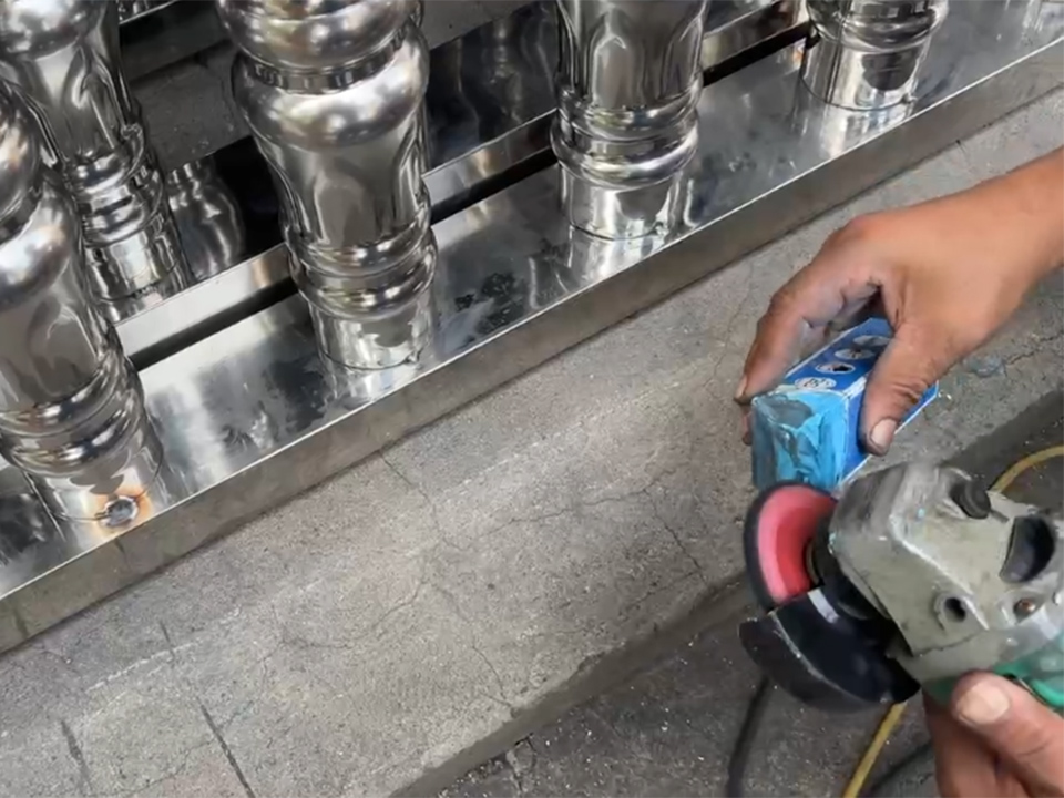 不锈钢免擦蜡使用展示